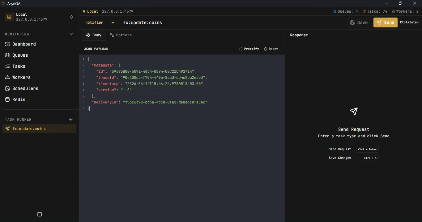 AsynQA interface